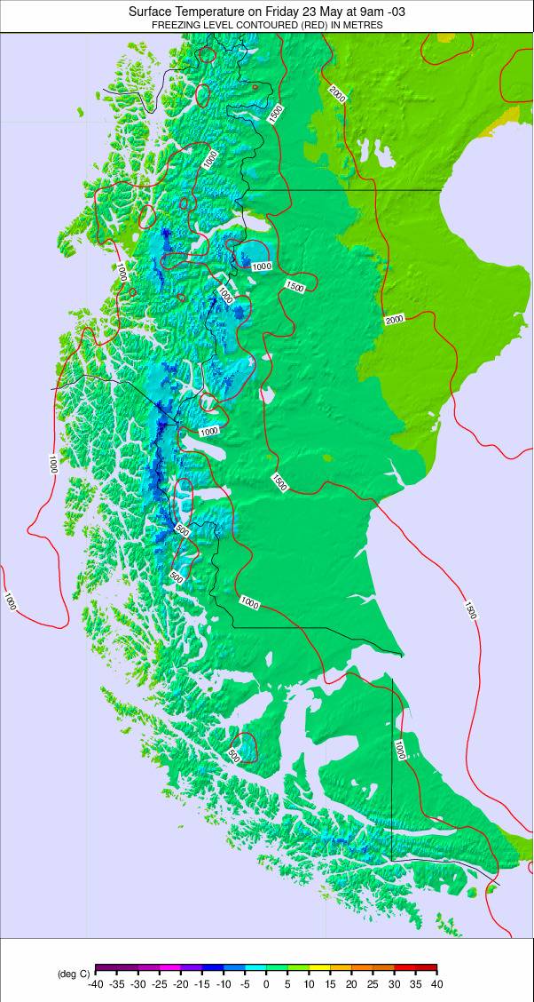 Southern Andes weather map - click to go back to main thumbnail page