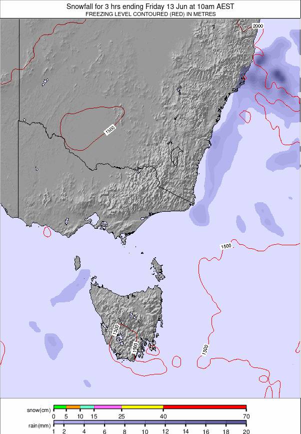 Australia - all SE weather map - click to go back to main thumbnail page