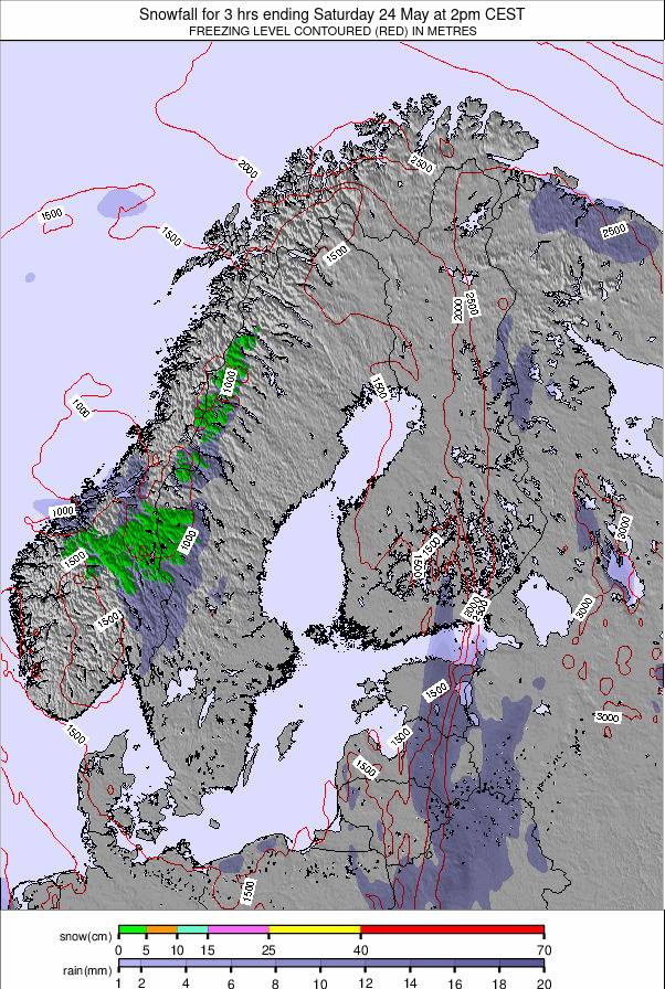 Scandinavia weather map - click to go back to main thumbnail page