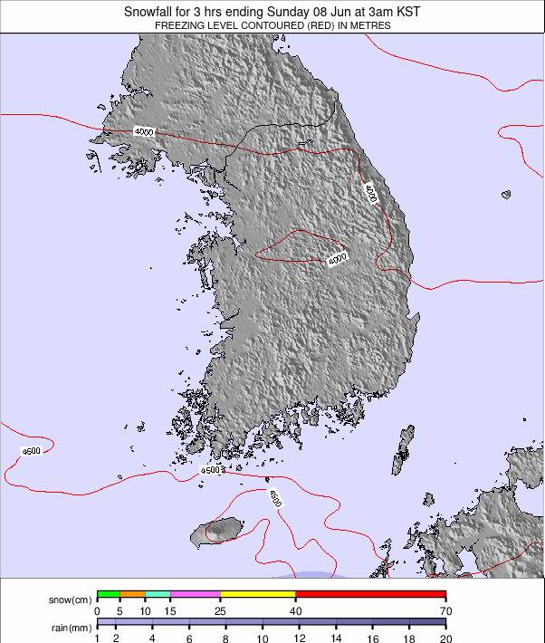 South Korea weather map - click to go back to main thumbnail page