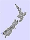 Nouvelle-Zélande snow map
