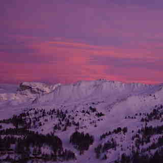 thanks mother nature, La Plagne